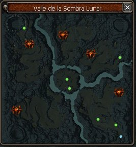 Mapa de Valle de la Sombra Lunar